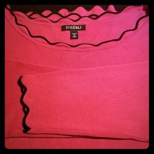 Roz & Ali 3/4 Sleeve Sweater